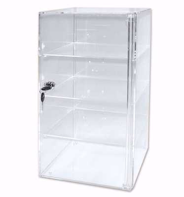 Acrylic 4-Shelf Tower Display Case