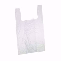 White Plastic T-Shirt Bags