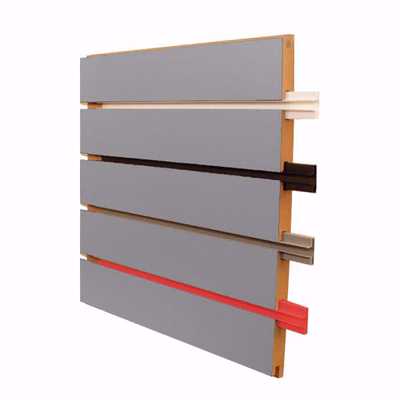 Slatwall PVC Color Snap Inserts