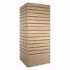 4-Way Cube Slatwall Tower Maple