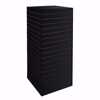 4-Way Cube Slatwall Tower Black