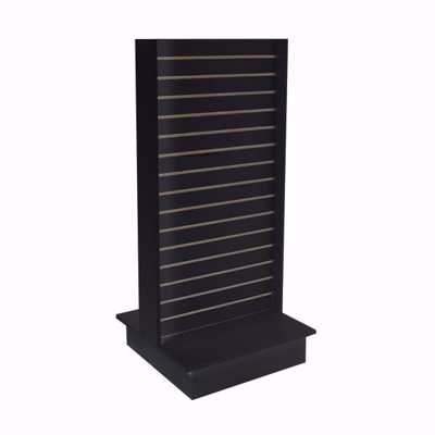 2-Way Slatwall Merchandiser Black