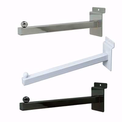 Slatwall 12 inch Straight Arm