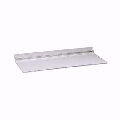 Slatwall Economy Acrylic Shelf 9x4