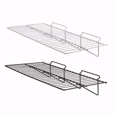 Slatwall Wire Shelf 24x12