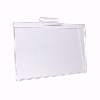 Slatwall Acrylic Sign Holder 11x7