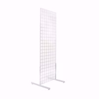 Gridwall Panel with Legs White