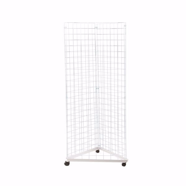 Grid Triangle Tower Display Warehouse Retail Fixtures, Display