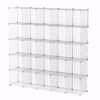 Wire Binning Cubby Unit 5x5 White