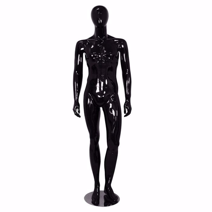 Full Body Glossy Male Mannequin Pose 1 Display Warehouse Retail