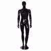 Full Body Glossy Male Mannequin Black