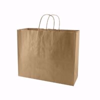 Plain Kraft Paper Shopping Bags (medium)