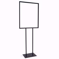 Bulletin Sign Holder with Base (22 x 28) Black