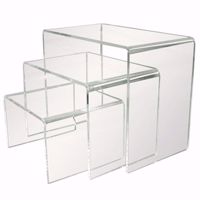 Acrylic Medium Riser Set of 3