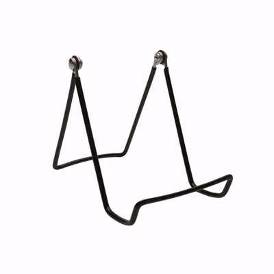 Medium Adjustable Wire Easels (Dozen) BLACK