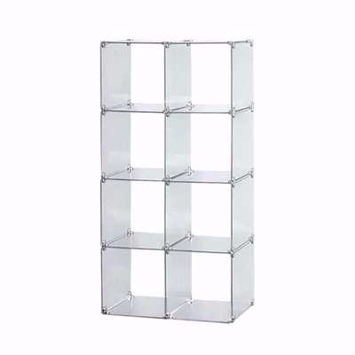 Glass Cube Unit 2W x 4H 
