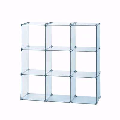 Glass Cube Unit 3W x 3H