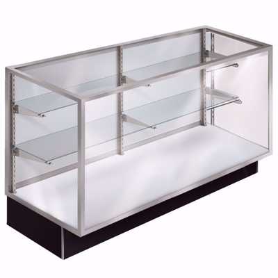 Buy Free-Standing Glass Display Case, 70 x 38 x 20-Inch, Tempered