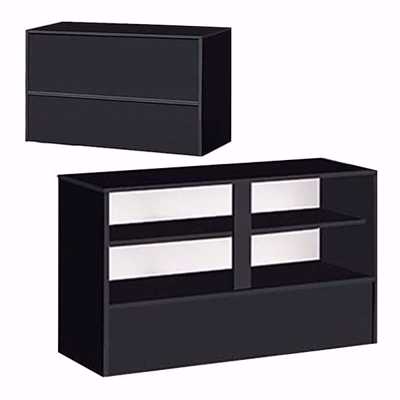 6 ft Service Counter RTA Black 