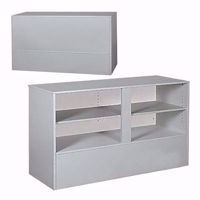 6 ft Service Counter RTA Gray