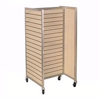  Framed Slatwall H-Rack Merchandiser 