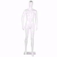 Female Glossy White Full Body Mannequin Pose 1