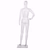 Female Glossy White Full Body Mannequin Pose 2 BACK