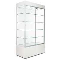 Rectangular Wall Display Case WHITE