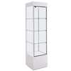 Square Tower Display Case WHITE