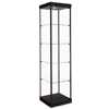 Square Tower Display BLACK